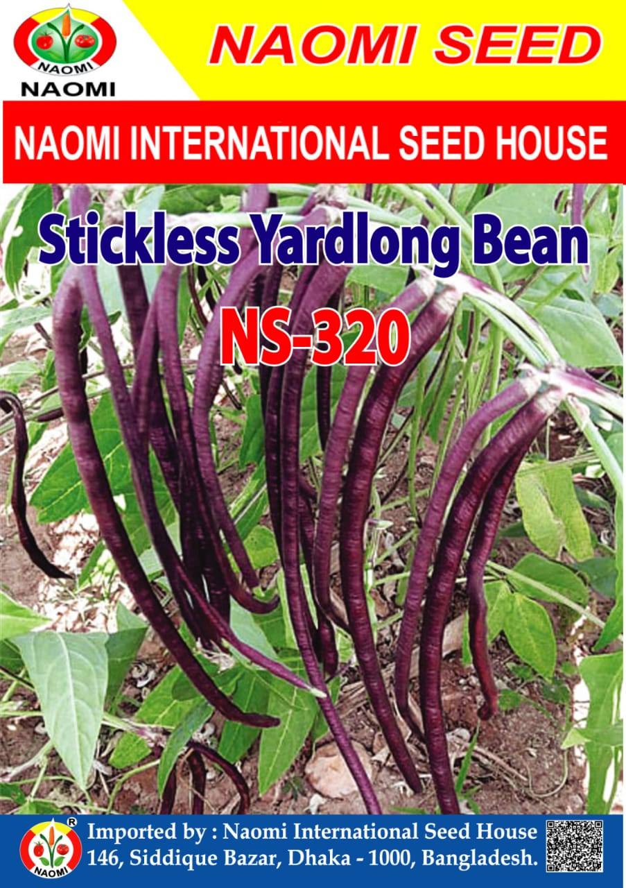 বরবটির বীজ Stickless Yardlong Bean Red Ns-320